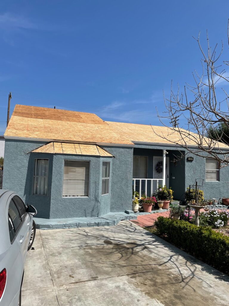 Roofing work · Property views