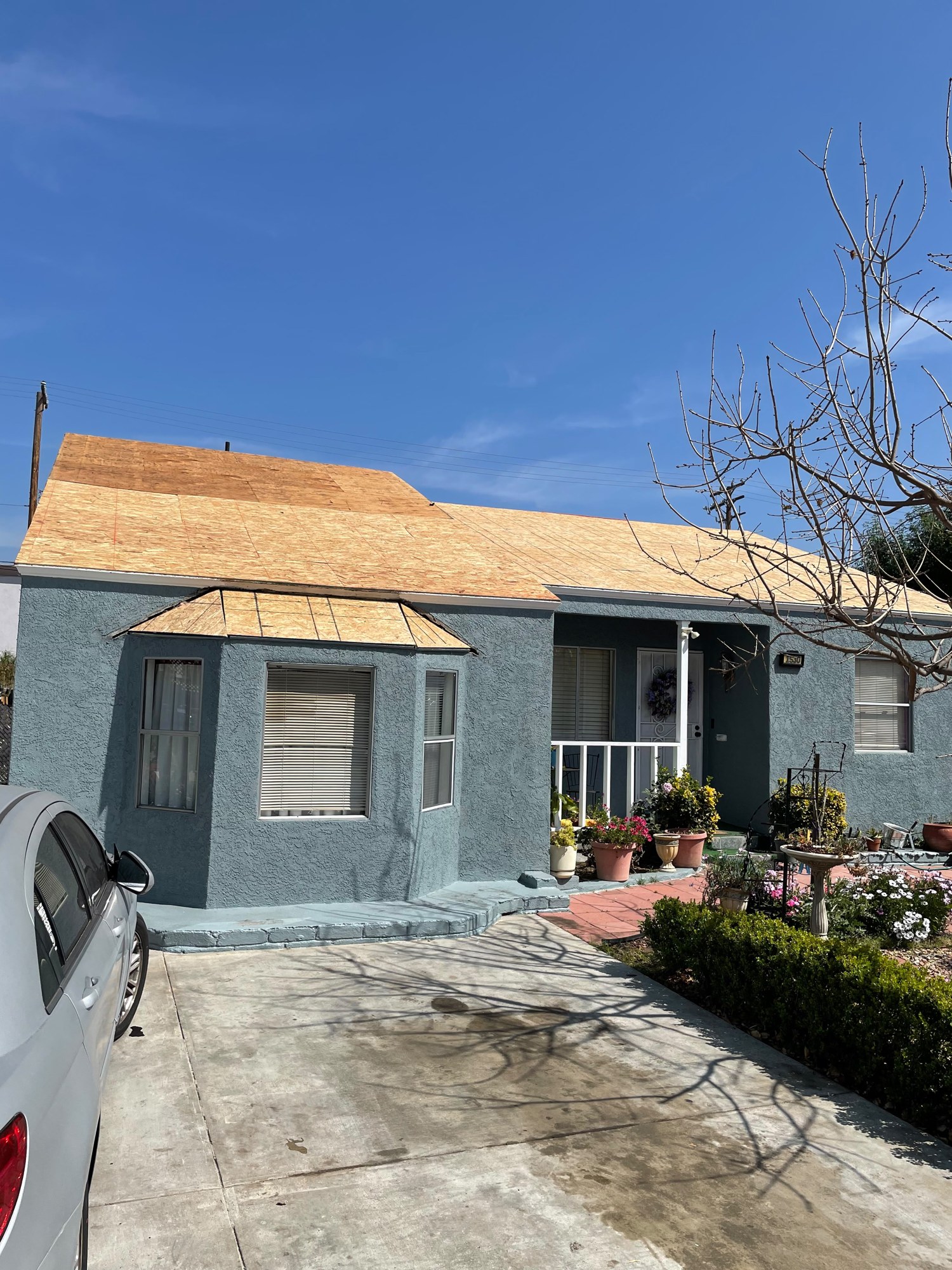 Roof preparation and installation work