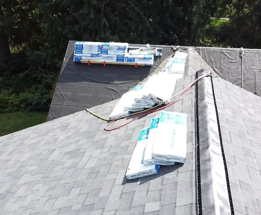 Roof surface and roofing detail