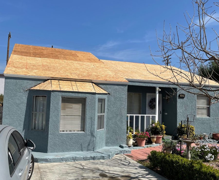 Roof preparation and installation work